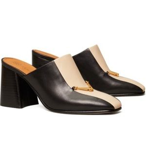 50% off - NWT NIB Tory Burch Equestrian Link 80mm Mule Pump -$358